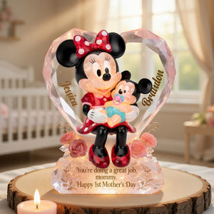 Happy 1st Mother's Day Acrylic Plaque - Personalized Gifts For Moms 03tydh030426-Homacus