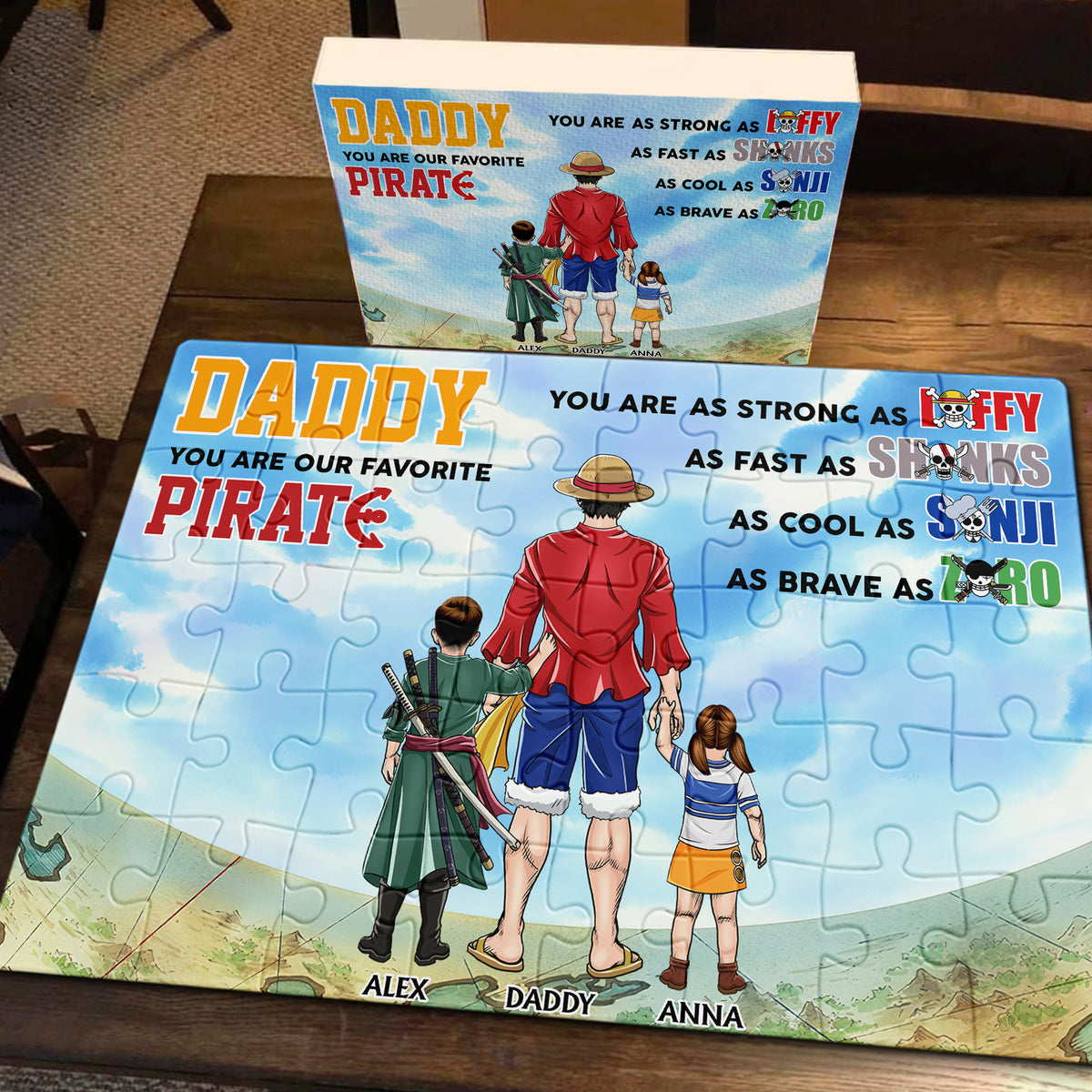 Personalized Gifts For Dad Jigsaw Puzzle 02hudt180524pa-Homacus