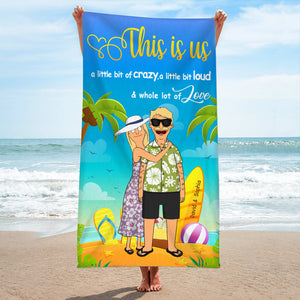 Personalized Gifts For Couple Beach Towel This Is Us 02XQDT240125HG-Homacus