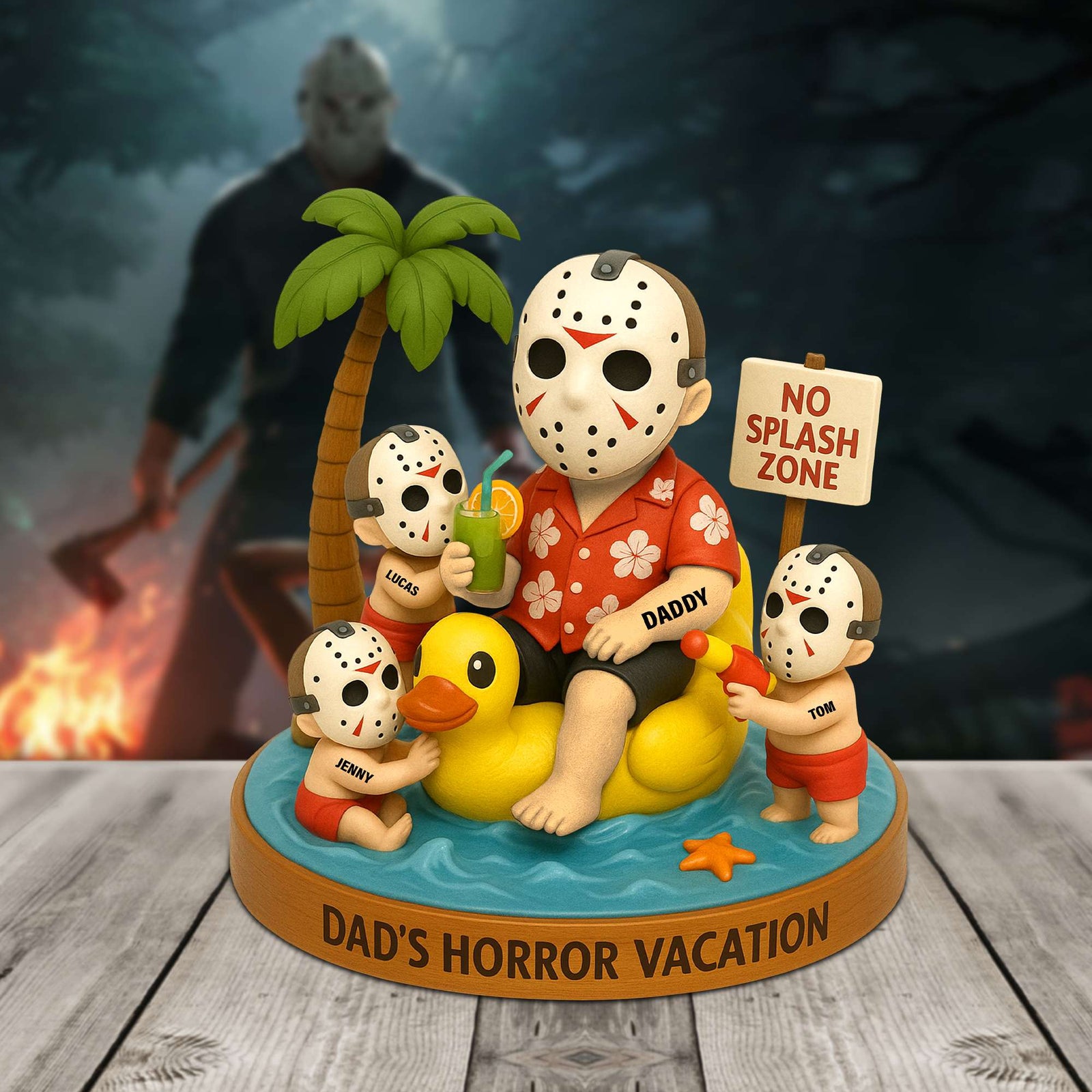 Villain Dad Acrylic Plaque Gifts For Dad 03NATN130525-Homacus