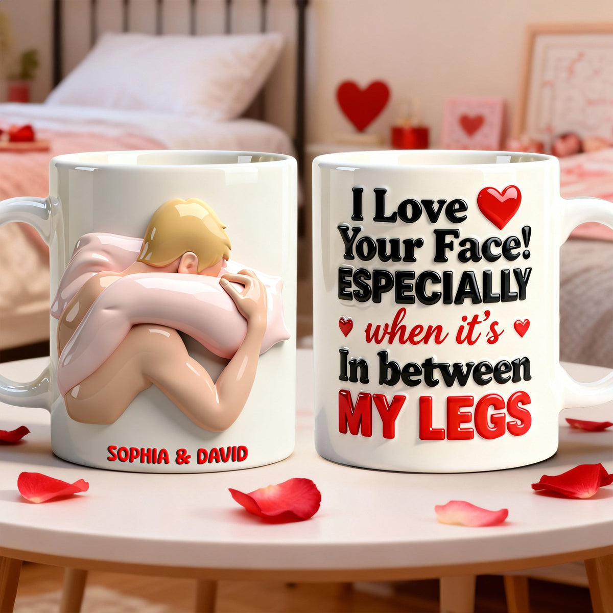 Funny Couple Coffee Mug - Personalized Gifts For Couple 03OHLU040226-Homacus