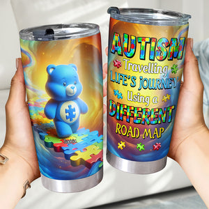 Personalized Gifts For Kid Tumbler, Autistic Bear 04tgqn250225-Homacus