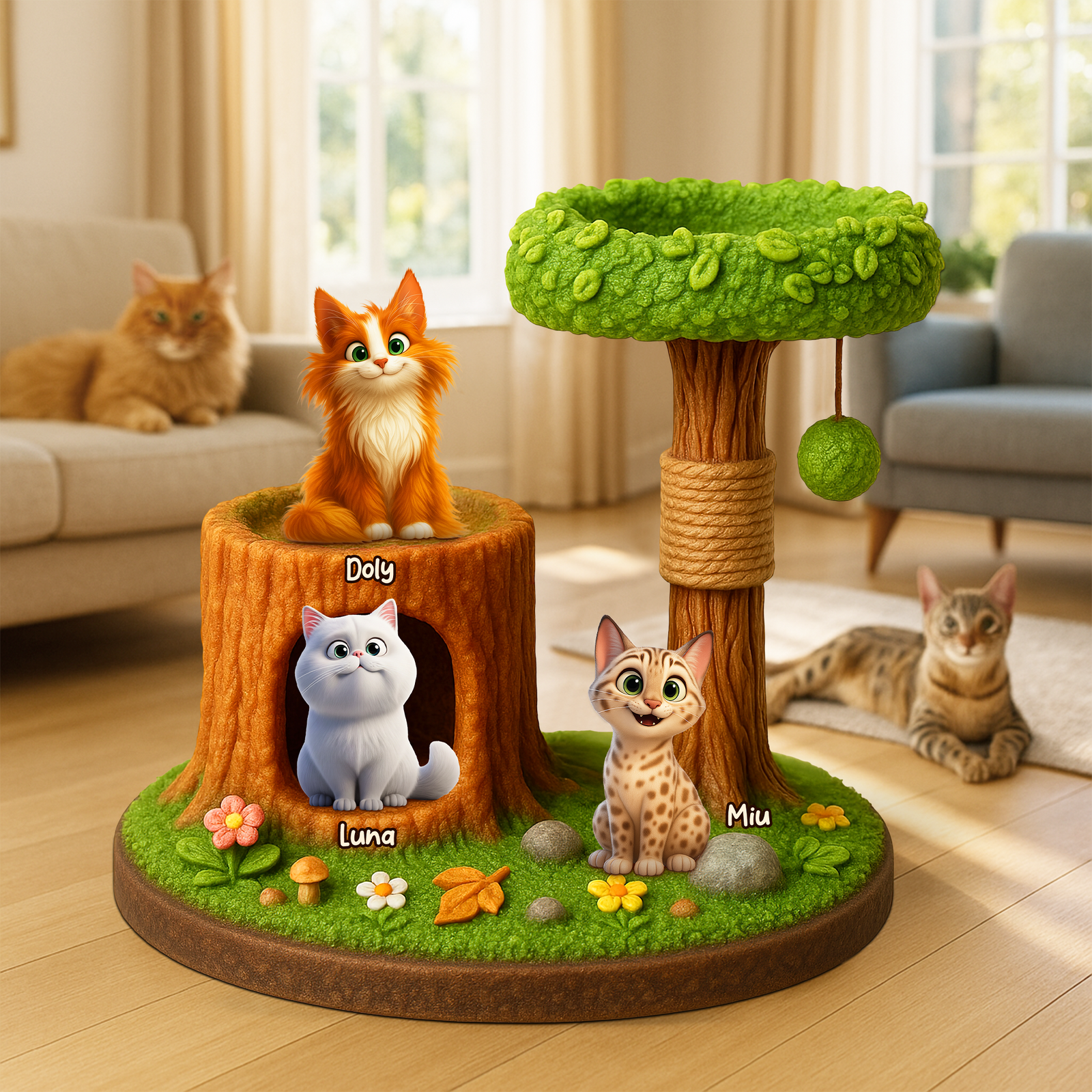 Cat Acrylic Plaque - Personalized Gifts For Cat Lovers 02topu260625-Homacus