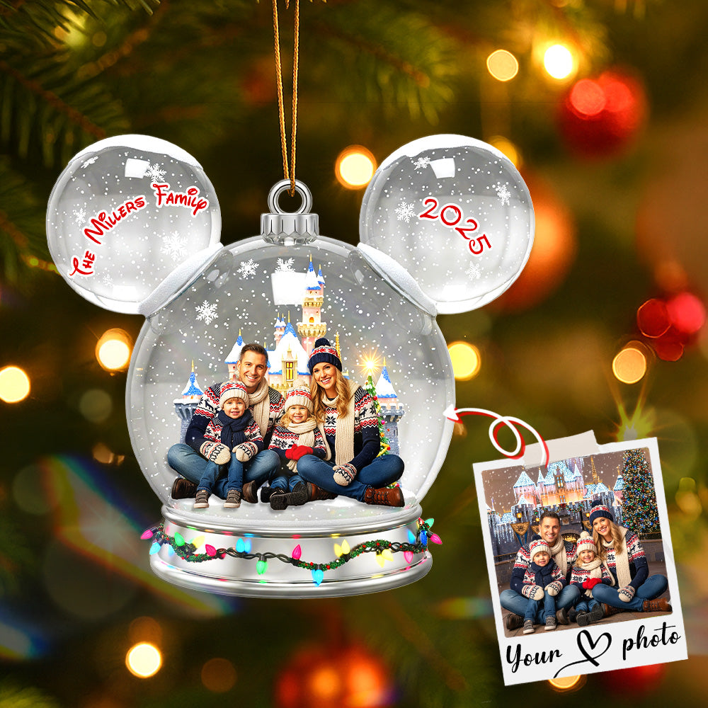 Personalized Gifts For Christmas Custom Photo Acrylic Ornament 03namg290825-Homacus