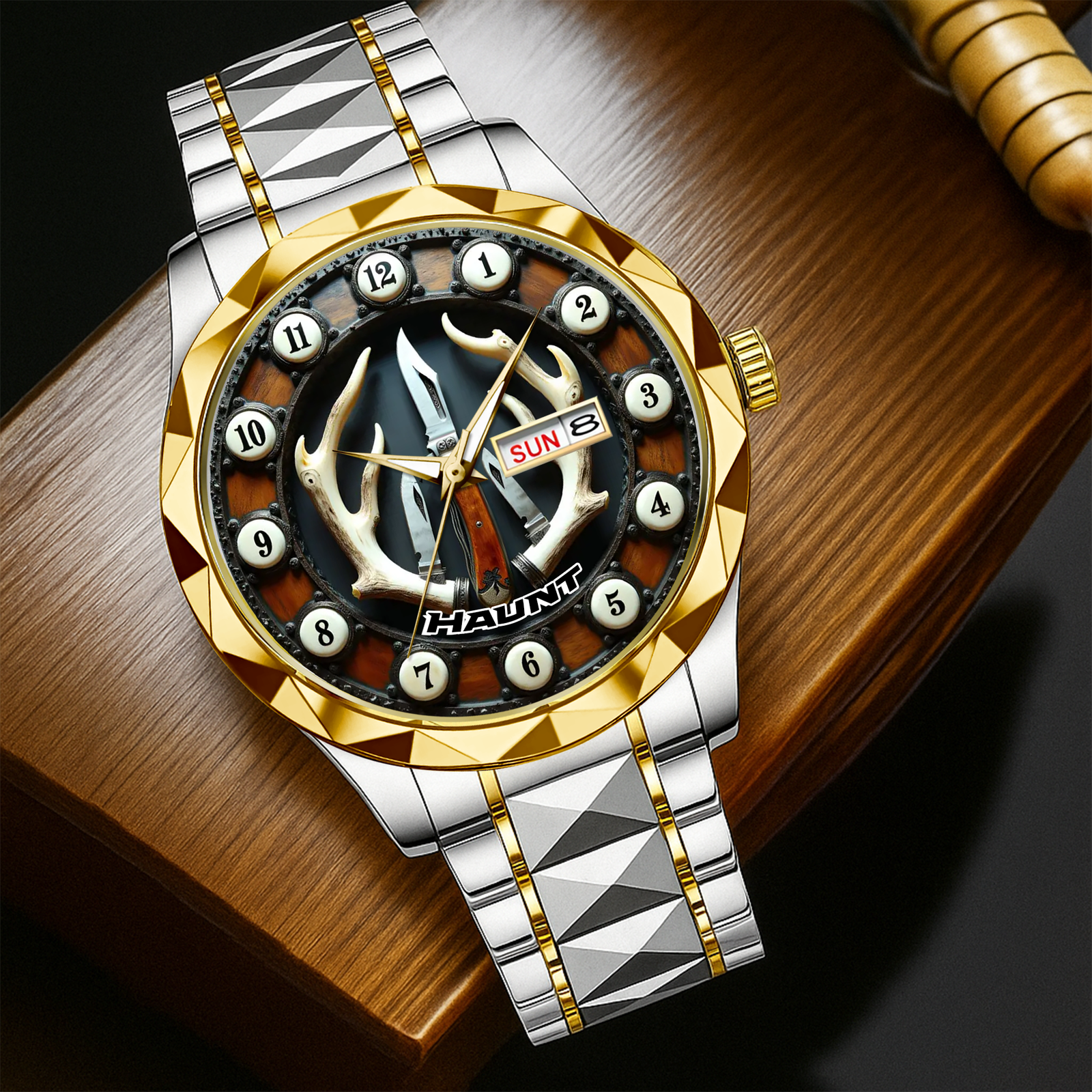 Hunting Men's Watch Personalized Gifts for Hunters 04HULU230725-Homacus