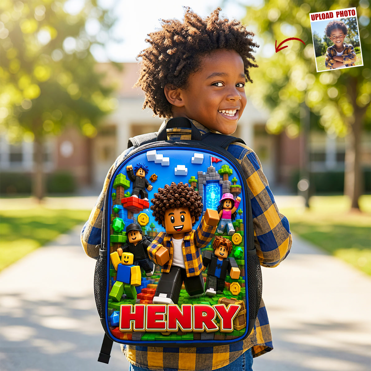 Adventure Kid Backpack - Custom Photo Gifts For Kids 03NADT140726-Homacus