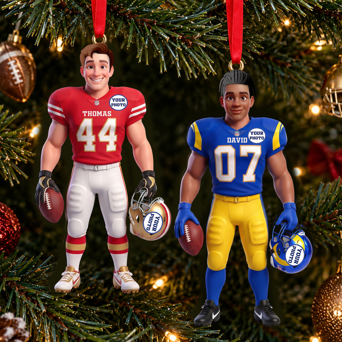 Professional Athlete Acrylic Ornament - Personalized Christmas Gifts For Sport Lovers 05hulu300926