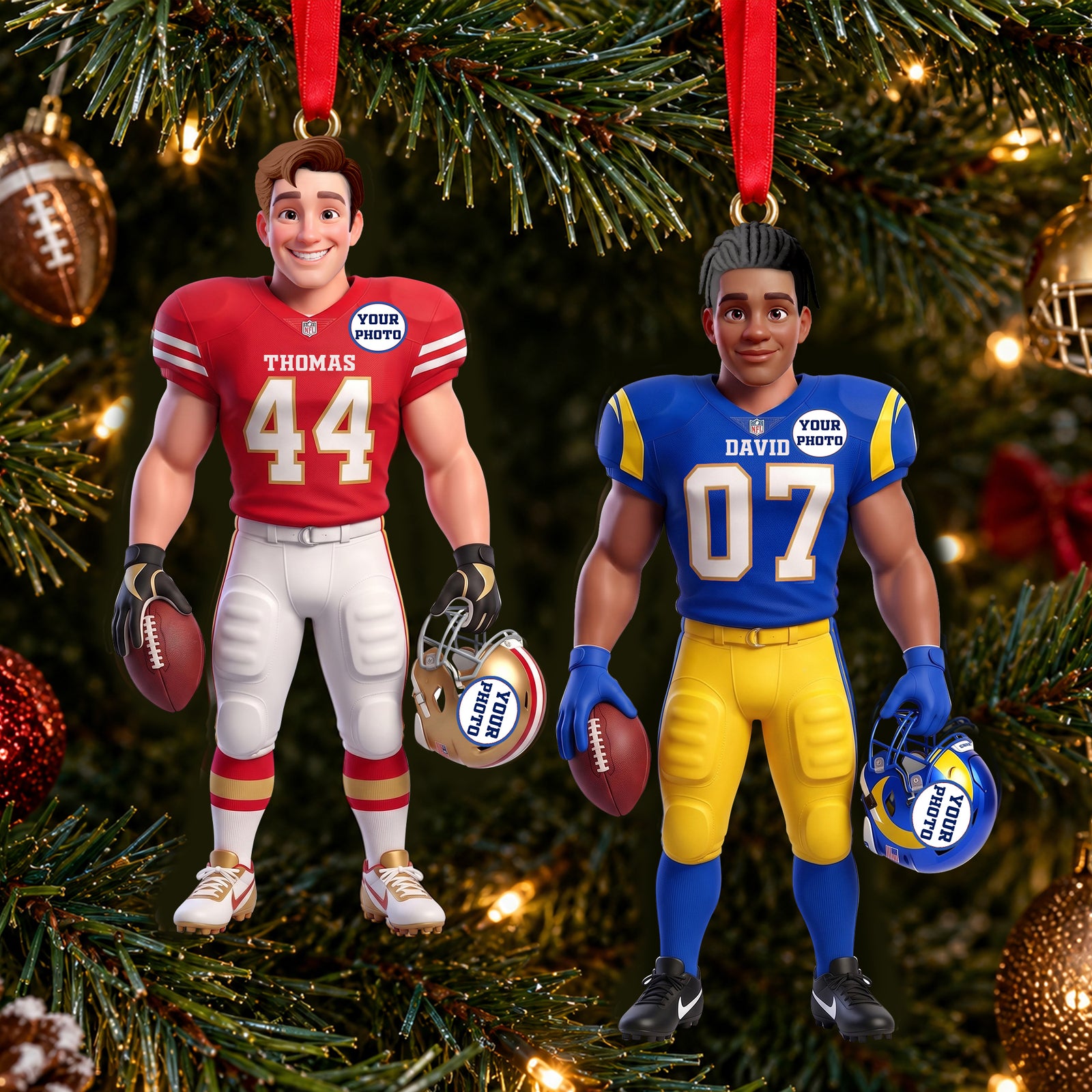 Professional Athlete Acrylic Ornament - Personalized Christmas Gifts For Sport Lovers 05hulu300926-Homacus