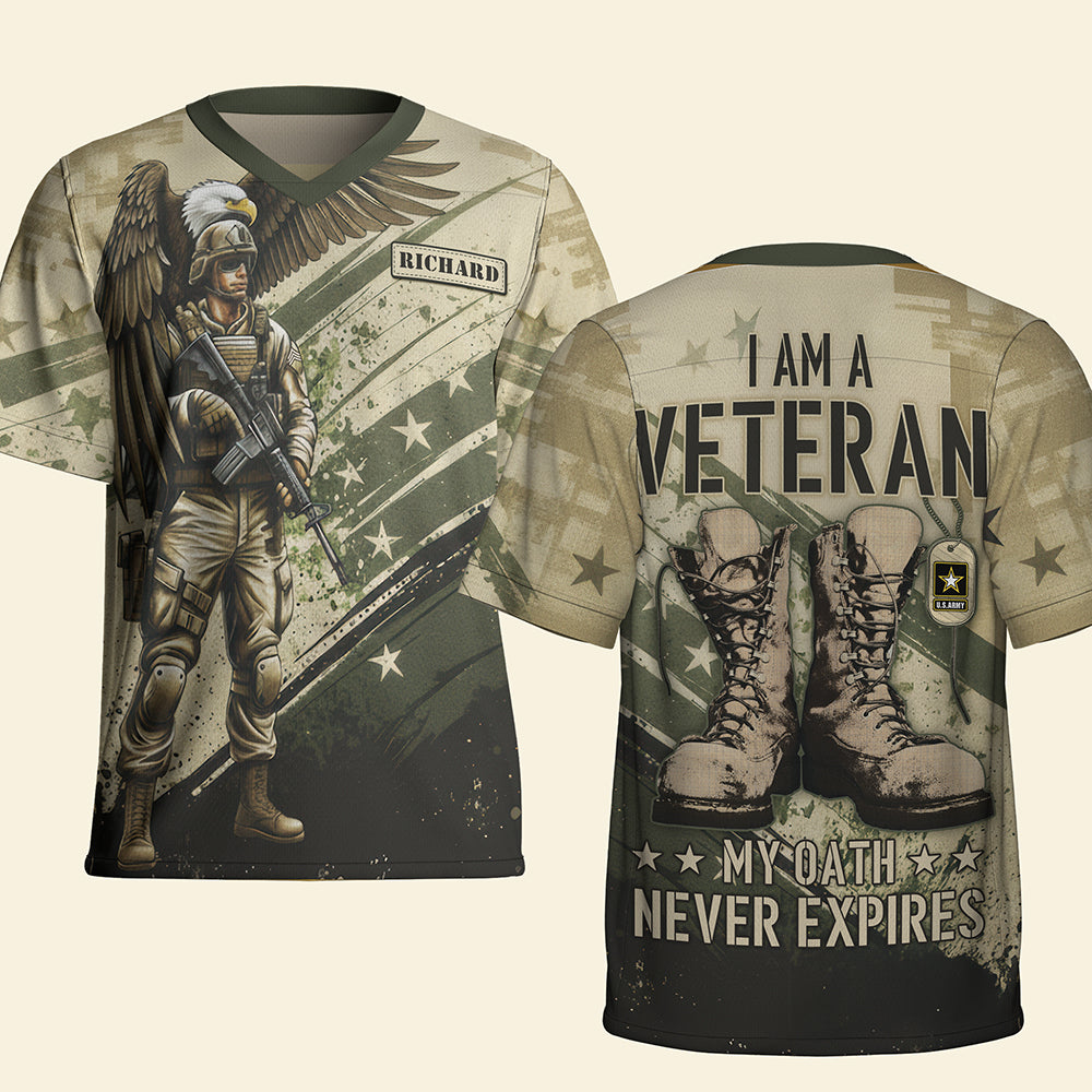 Military Honor Jersey Shirt - Personalized Gifts For Veteran 03tgqn100925-Homacus