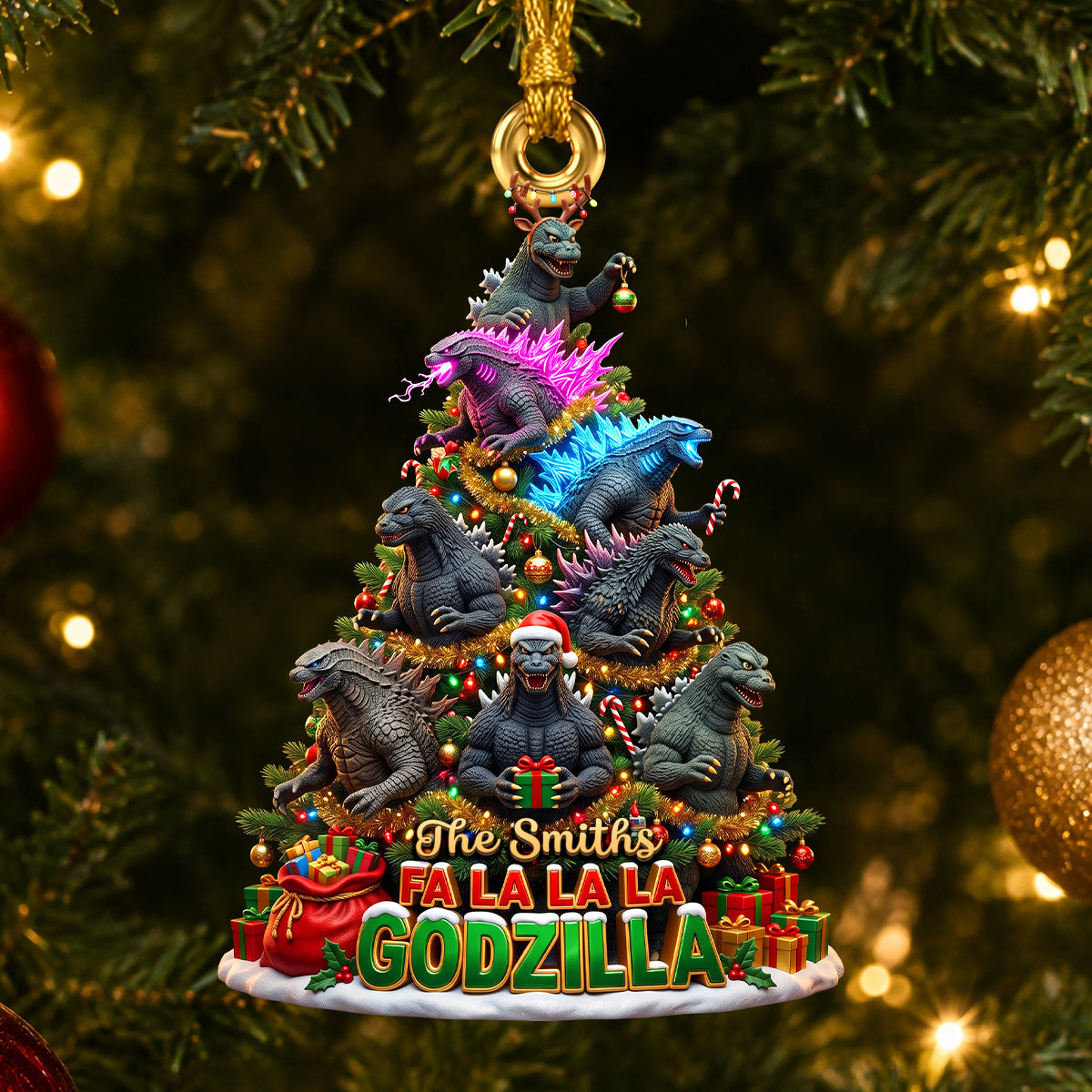Giant Monster Christmas Ornament - Personalized Gifts For Family 07nadh290826-Homacus