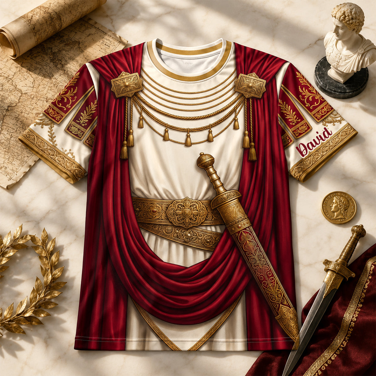 Roman Ancient Shirts - Personalized Gifts 04padh230726-Homacus