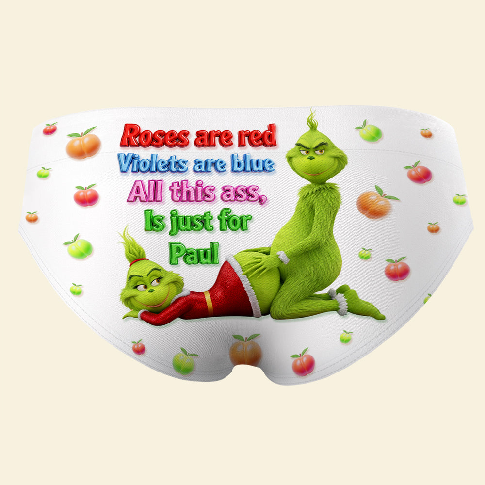 Spicy Green Couple Women's Briefs - Personalized Christmas Gifts For Her 03OHQN200925-Homacus