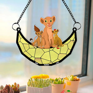 Personalized Gifts For Mom Suncatcher Ornament 03OHMH260424-Homacus