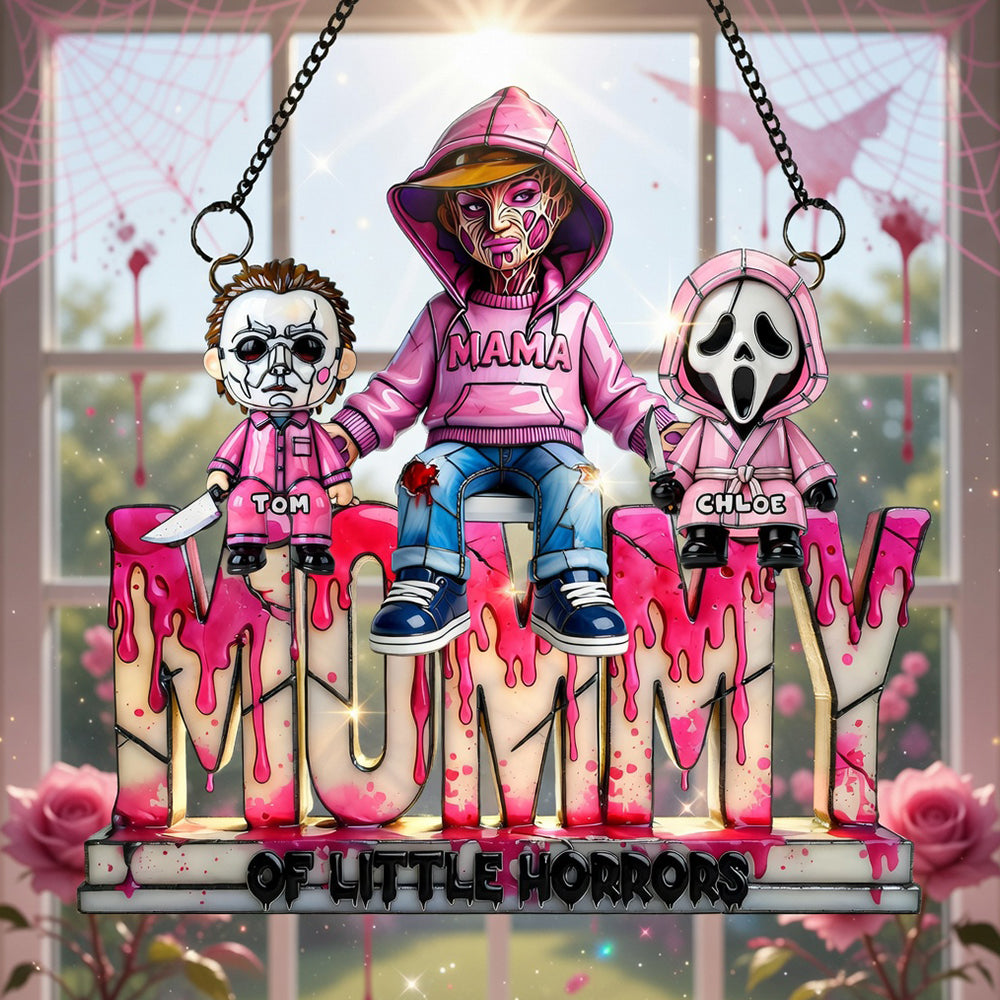 Pinky Horror Mom Suncatcher Ornament - Personalized Gifts For Mom 03OHDT280326-Homacus