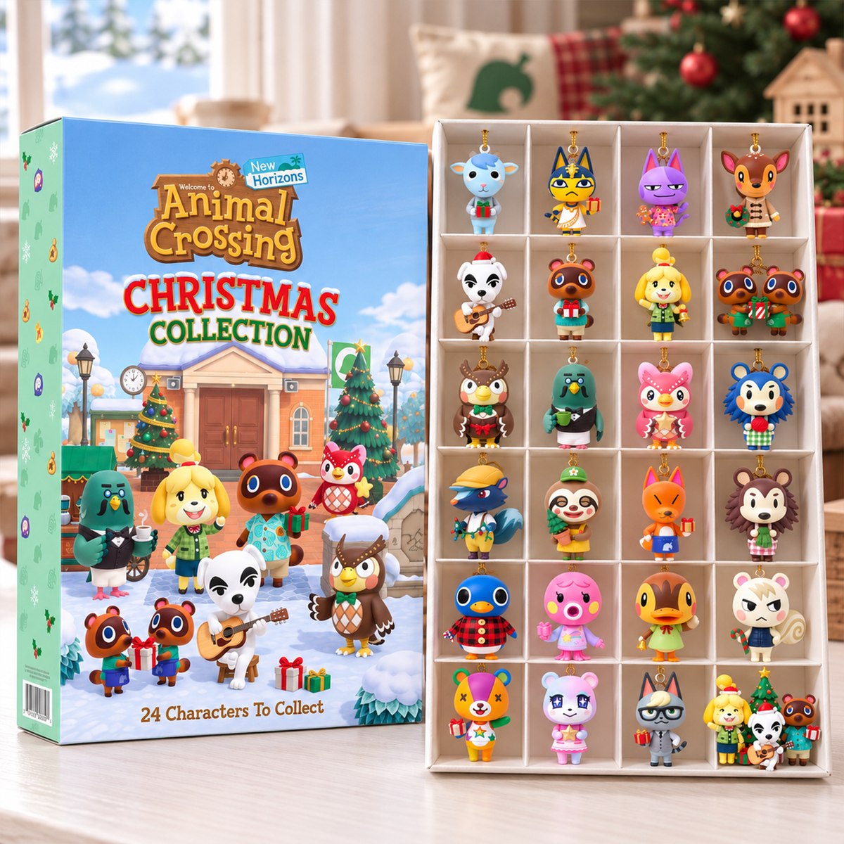 Cute Nostalgic Winter Wonderland Advent Calendar Blind Box - Personalized Christmas Gift 02naqn281026-Homacus