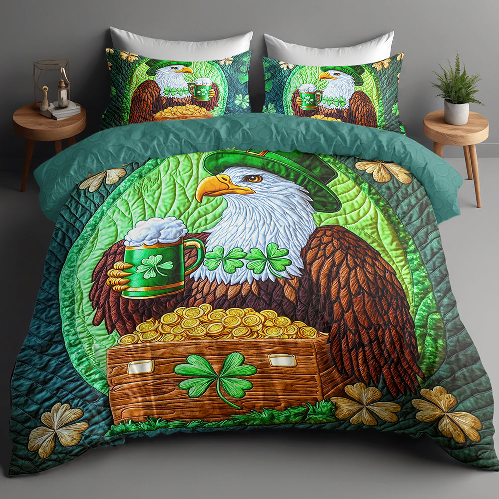 Gifts For St. Patrick's Day Lovers Quilt Bedding Set Special Line 05qnqn200125-Homacus