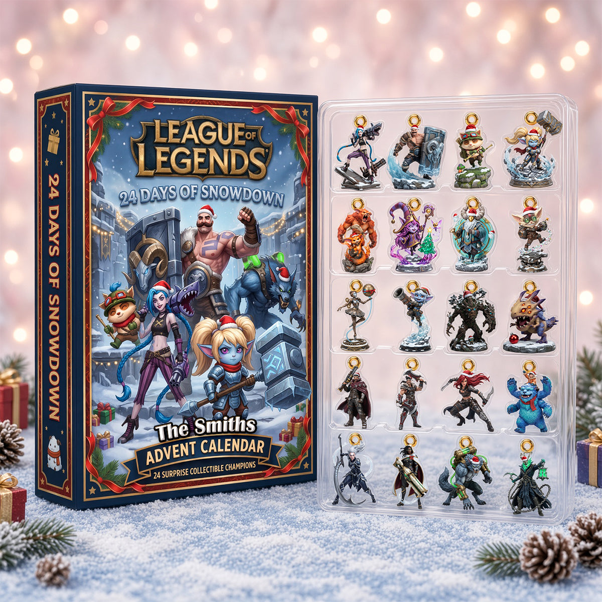 Warrior Battles Advent Calendar Blind Box - Personalized Christmas Gift 04tydh281026-Homacus