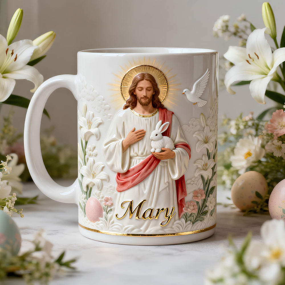 Easter Faith Mug Personalized Gifts For Christian 03PGDT110226-Homacus