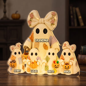 Boo Grandma Acrylic Light Box - Personalized Gifts For Grandma 03NATN180726-Homacus