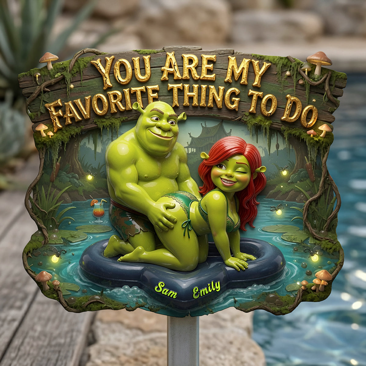 Naughty Couples Metal Sign - Personalized Gifts For Couples 03tyta170626-Homacus