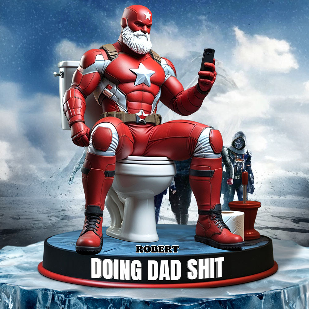 Doing Dad Sh*t Acrylic Plaque - Personalized Gifts For Dad 01todt090525-Homacus