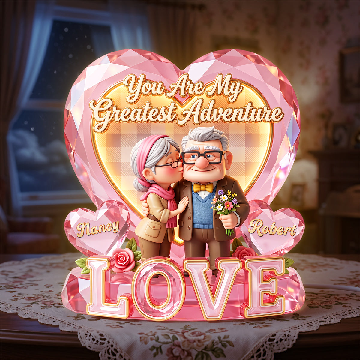 The Greatest Love Light Box - Personalized Gifts For Couples 01pata290626-Homacus