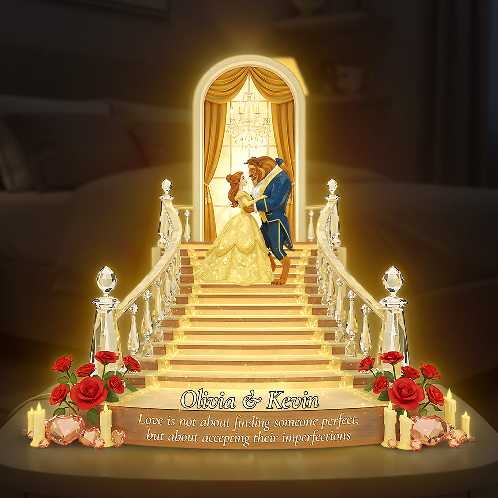 Couple Dancing Acrylic Light Box - Personalized Gifts For Couple 03kita291125-Homacus