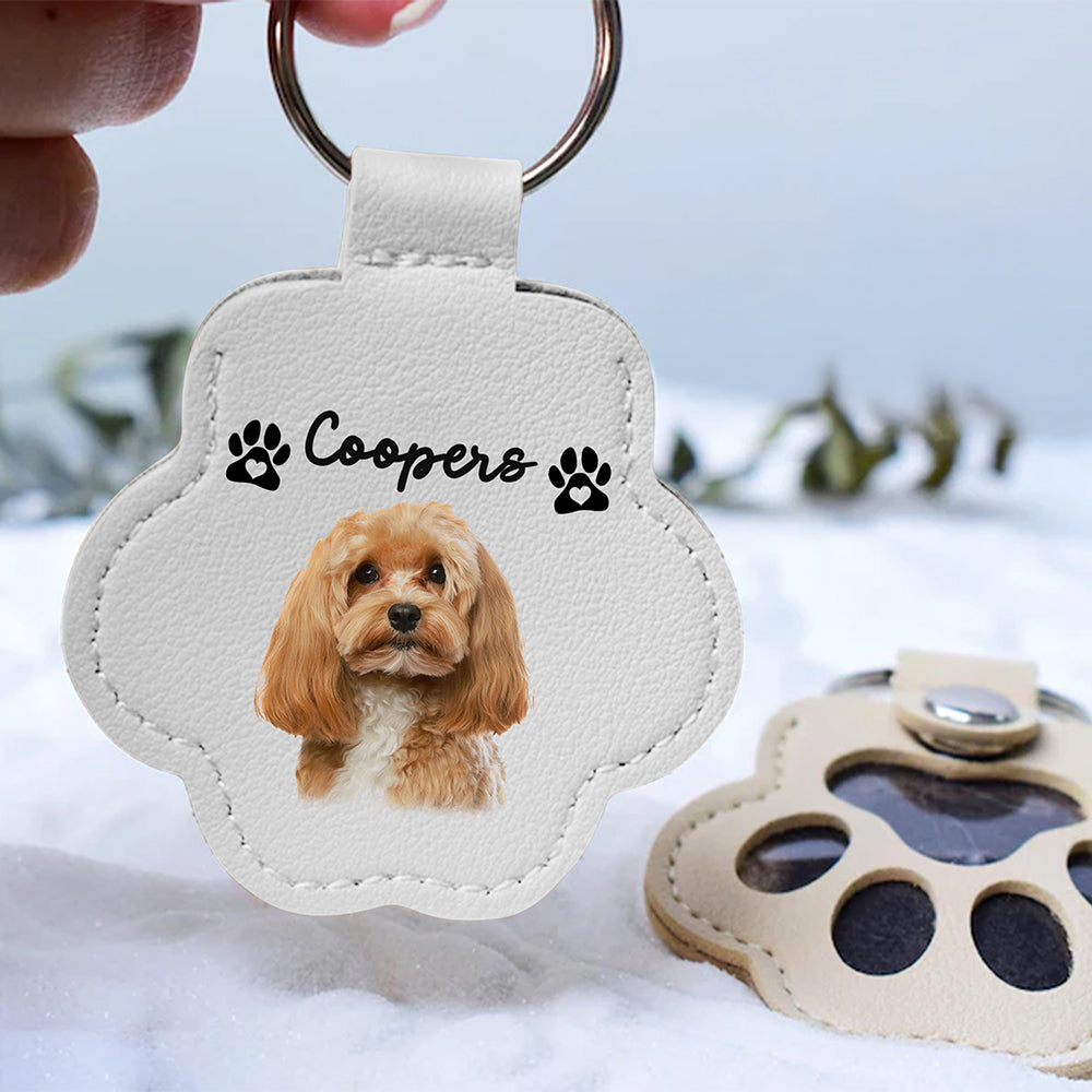 Pet's Photo Memories Hair Storage Keychain - Personalized Heaven Gift For Pet Lovers 05LAQN270825-Homacus
