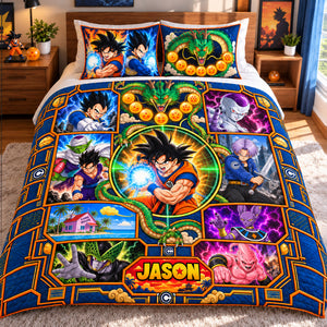 Battle Warriors Quilt Bedding Set - Personalized Christmas Gifts 01halu221026-Homacus