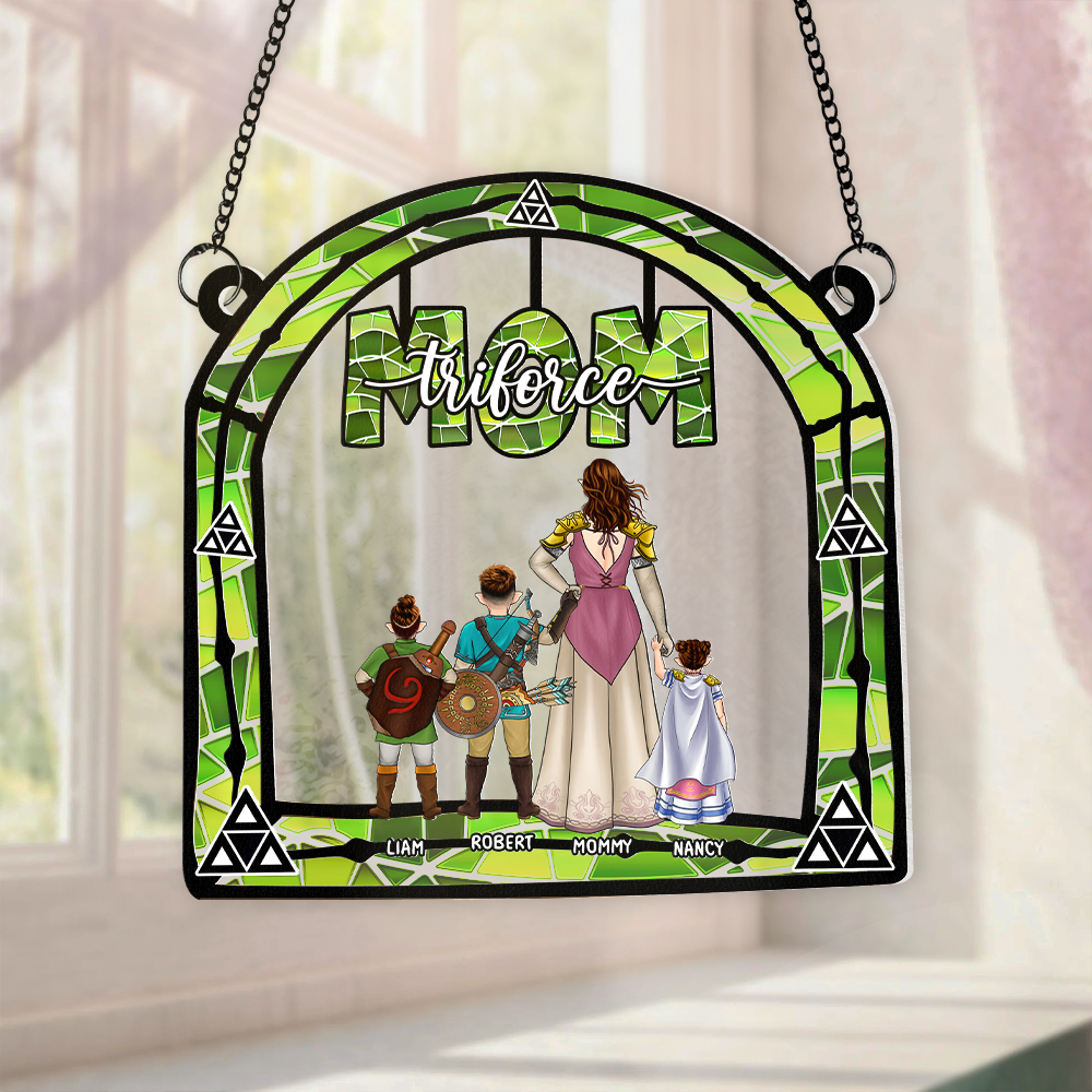 Personalized Gifts For Mom Window Hanging Suncatcher Ornament 03ohpu150225hg-Homacus
