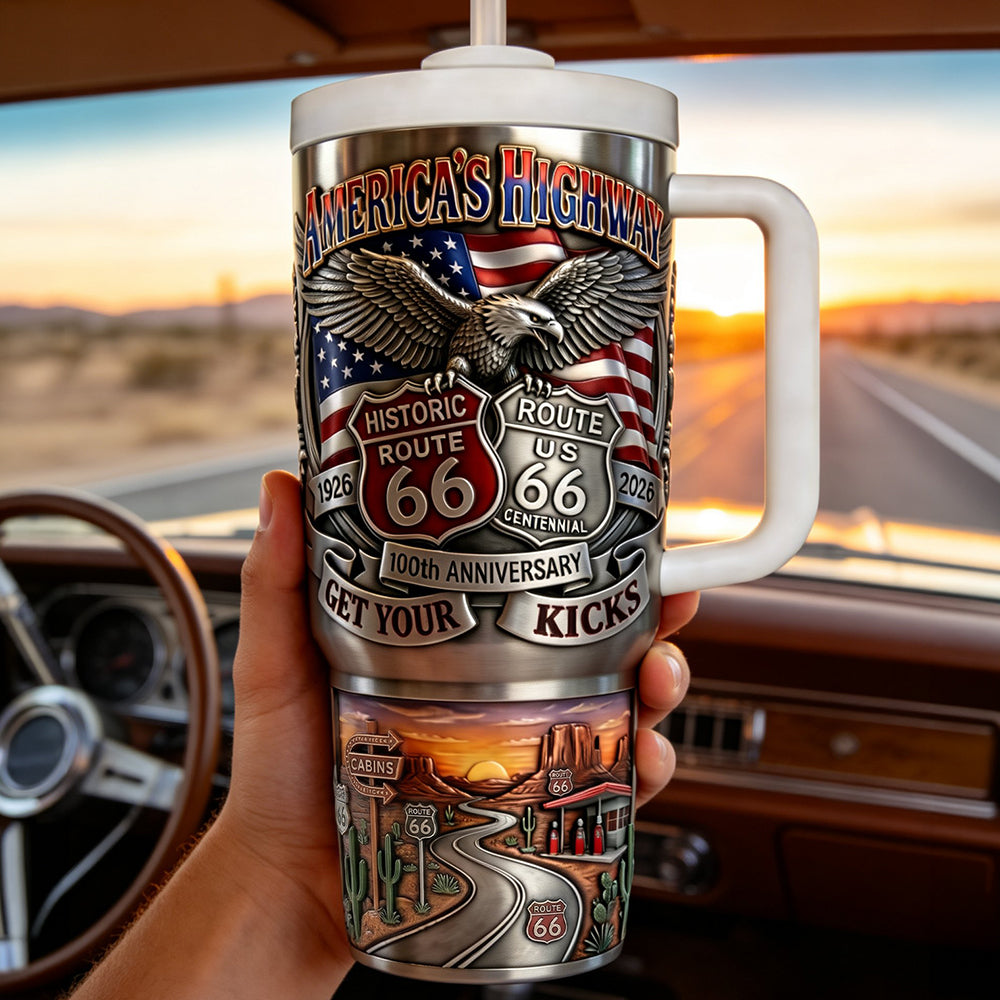 Centennial Century Celebration Tumbler - Personalized Road Trip Lovers 02qhdt060326-Homacus