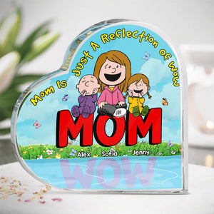 Personalized Gifts For Mom Heart Shape Plaque 05TOMH100125HH-Homacus