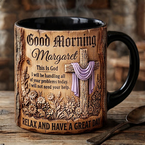 God Morning Religious Coffee Mug - Personalized Gifts For Christian Coffee Mug 04PALU180326-Homacus