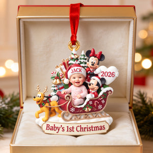 Lovely Baby Acrylic Ornament - Personalized Christmas Gifts 01tydh110826-Homacus