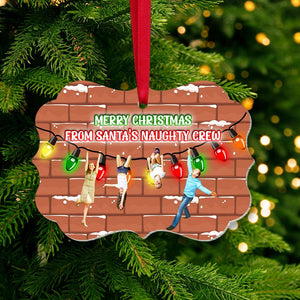 Custom Photo Gifts For Family Christmas Funny Family Medallion Ornament 01OHMH111024-Homacus