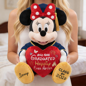 Cute Mouse Graduation Pillow - Personalized Gifts For Graduates 03natn130526-Homacus