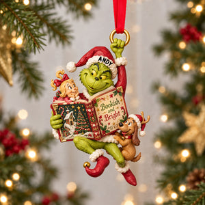 Bookish And Bright Side Ornament - Personalized Gifts For Christmas Ornament 10PADH191026