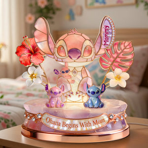 Alien Mom Acrylic Light Box - Personalized Gifts For Mother's Day 02pgmg050326-Homacus
