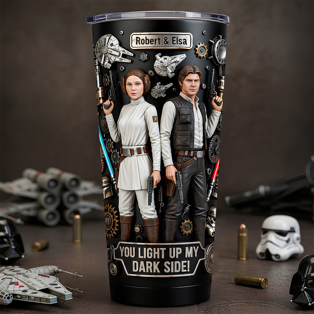 Couple Cosmic 20oz Tumbler - Personalized Gifts For Couple 05dtdt150126-Homacus