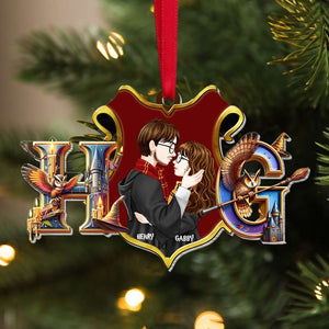 Personalized Gifts For Couple Acrylic Ornament Christmas 03XQMH101024PA-Homacus