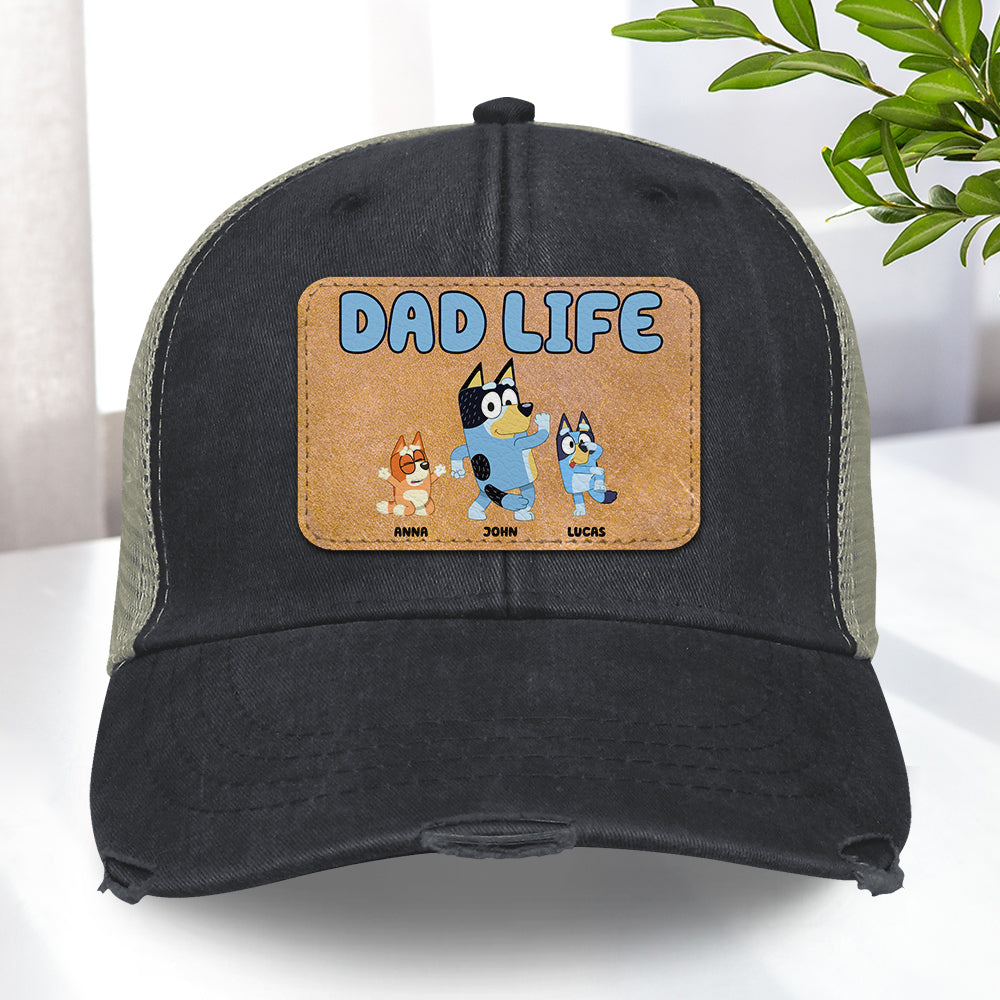 Dog Dad Trucker Hat - Personalized Gifts For Father 05natn110524-Homacus