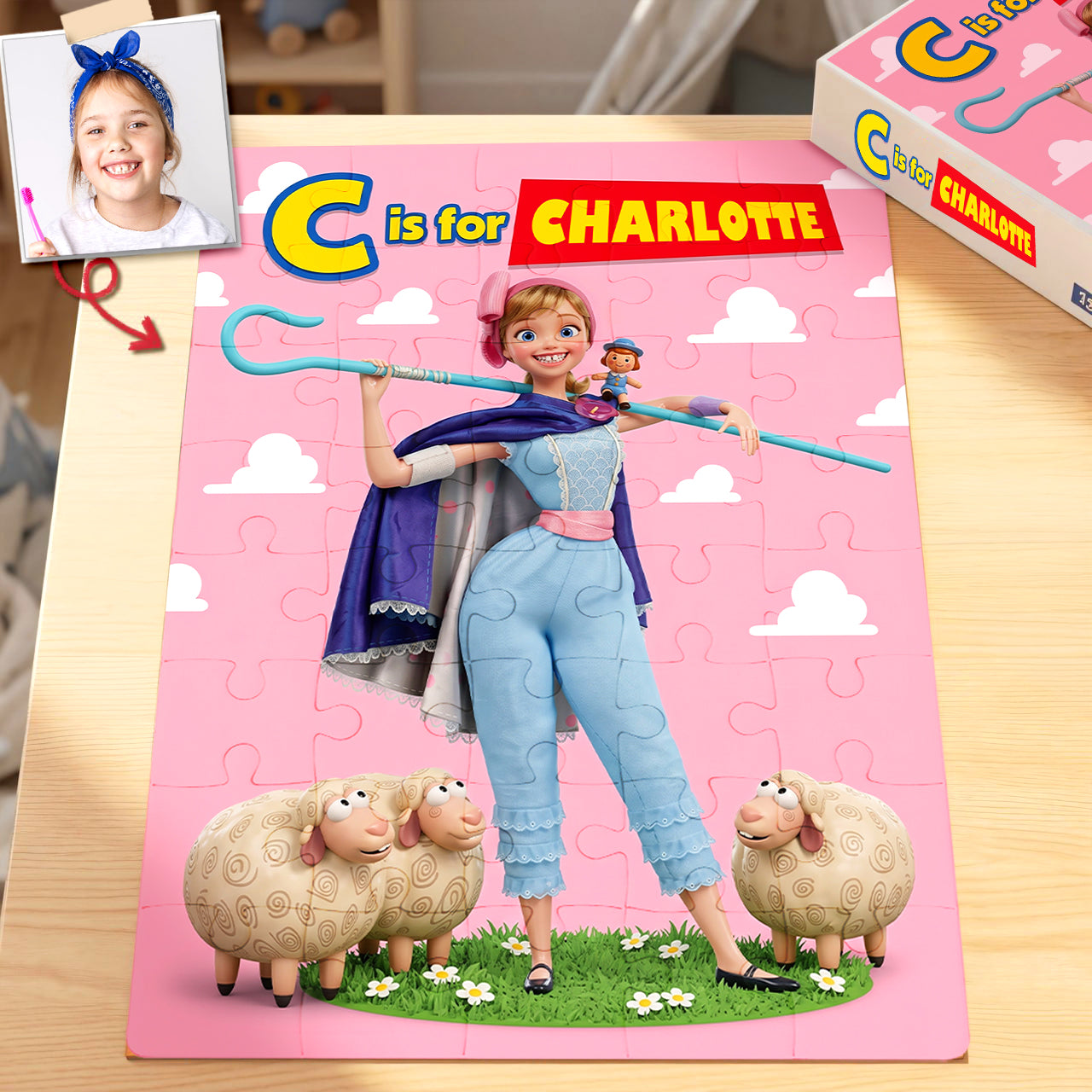 Lovely Jigsaw Puzzle - Custom Photo Gifts For Kids 01hudh260626-Homacus