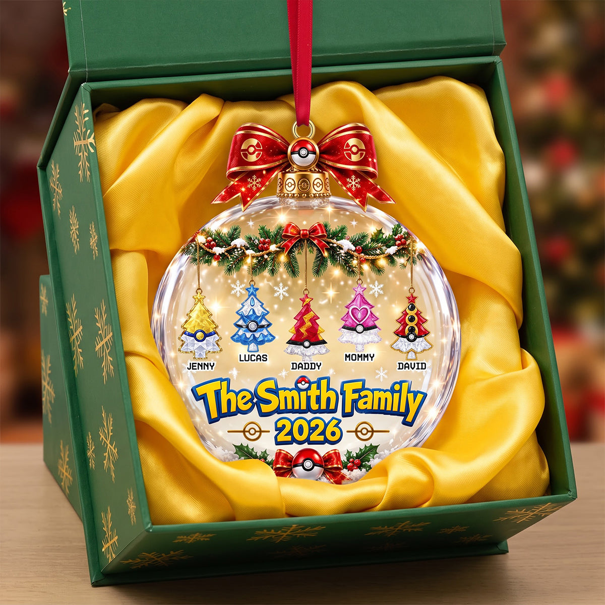 Family Tree Ornament - Personalized Christmas Gifts 03OHTN070926-Homacus