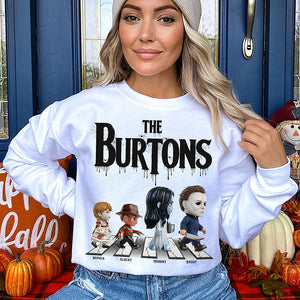 Creepy Family Shirt - Personalized Halloween Gifts For Family 01ohqn140825-Homacus