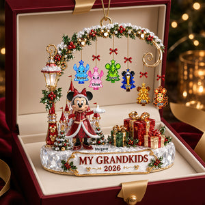 Timeless Christmas Ambience Acrylic Ornament - Personalized Christmas Gifts For Family 01ohdt040926-Homacus