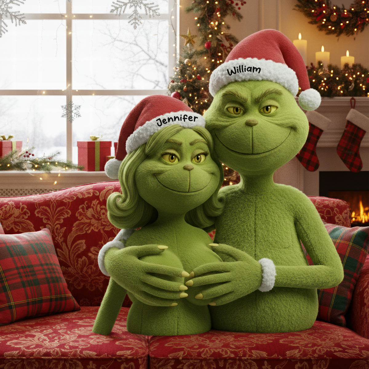 Naughty Couple Pillow - Personalized Gifts For Couple 09ohqn151125-Homacus