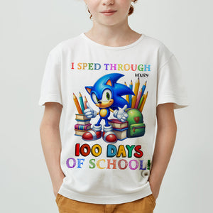 Personalized Gift For Kids Shirt 100 Days Of School 01KALU040125-Homacus