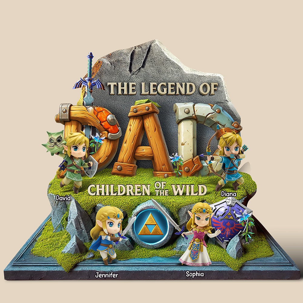 Legendary Dad Acrylic Plaque - Personalized Gifts For Dad 02huqn080525-Homacus