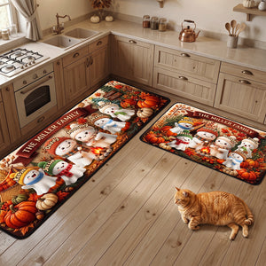 Lovely Boo Family Bonfire Runner Rug - Personalized Gift For Family 03tota290826