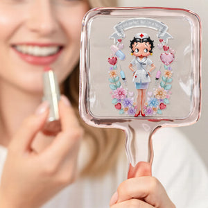 Personalized Gifts For Nurses Handheld Mirror 05PATN171225-Homacus